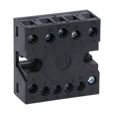 31L48P11 L48P11 LOVATO Embase à 11 pôles pour raccordement à vis ou sur profilé DIN 35mm. Bornes à vis