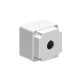 LPZM1A8 LOVATO Clavier en métal de Platine 1 télécommande Blanc