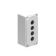 LPZM4A8 LOVATO CONTROL STATION, EMPTY WITH NO ACTUATORS, FOR 4 ACTUATORS. GREY COVER