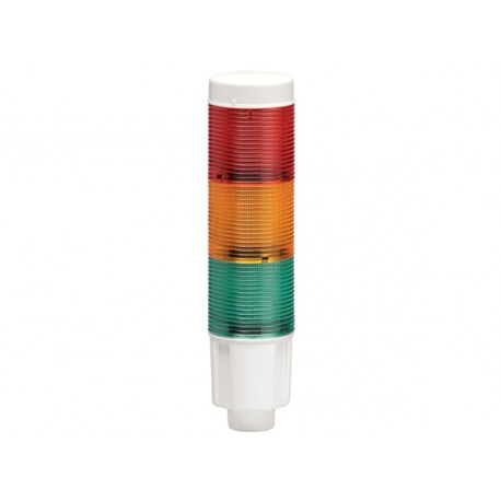 8LT4K04BG LT4K04BG LOVATO Columna luminosa Ø 45mm premontada Verde, naranja, rojo, 24VDC