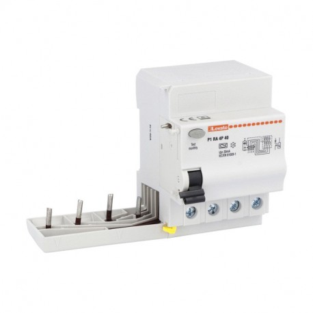 P1RA4P40A300 LOVATO BLOCCO DIFFERENZIALE, 4P TIPO A, 40A (IΔn 300mA)