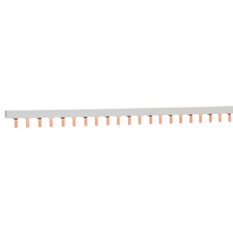 P1X9032 LOVATO TWO-POLE CONNECTION BUSBAR, FOR 56 MODULES, 1000MM LONG (28 MCB 2P)