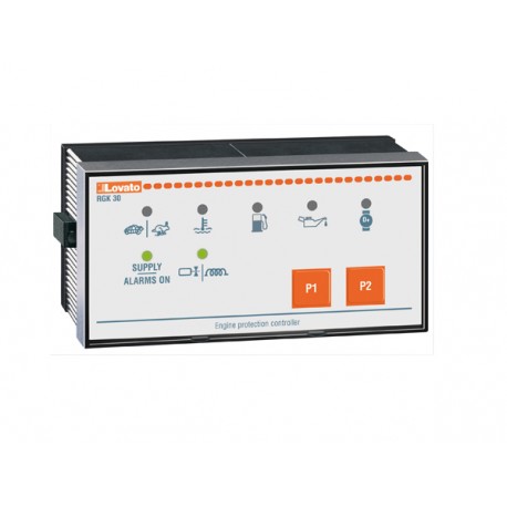 RGK30 LOVATO ENGINE PROTECTION CONTROLLER, 12/24VDC FOR EXTERNAL START-STOP KEY SWITCH