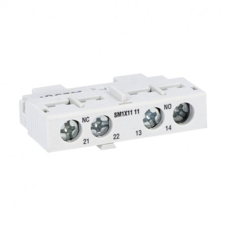 SM1X1111 LOVATO CONTATTO AUSILIARIO AGGIUNTIVO. MONTAGGIO FRONTALE 1NA+1NC