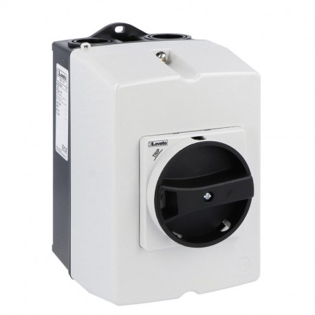 SM1Z1710R LOVATO Boîtes de surface-IP65 pour SM1R... avec télécommande rotatif... noir. Largeur 100mm