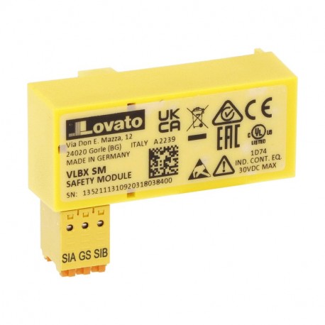 VLBXSM LOVATO MODULO INGRESSI DI SICUREZZA PER VLB3…