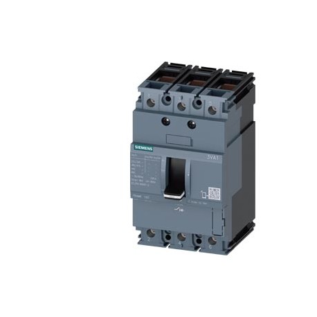 3VA1102-5MG36-0AA0 SIEMENS Interruptor automático 3VA1 IEC Frame 160 Clase de poder de corte M Icu 55kA @ 41..