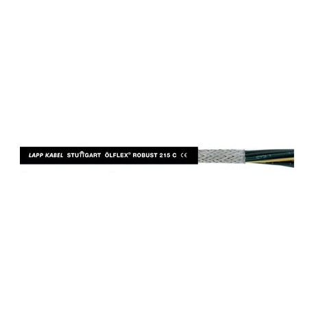0022761 ÖLFLEX ROBUST 215 C 18G1,5 LAPP All-weather control cable screened and resistant to chemical media
