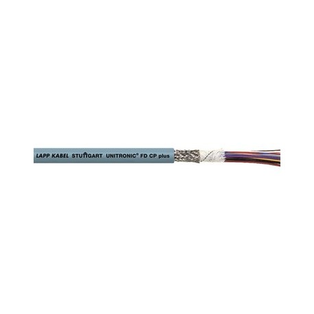 0028890 UNITRONIC FD CP plus 3X0,25 LAPP Screened highly flexible data transmission cable with PUR outer she..
