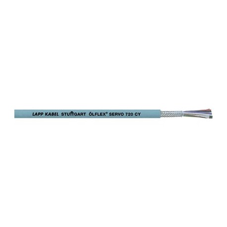 0036170 ÖLFLEX SERVO 720 CY 4x2x0,25+2x1 LAPP Cabo de encoder blindado com revestimento externo de PVC para ..