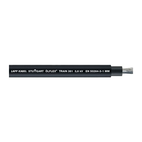 15381000 ÖLFLEX TRAIN 381 3,6kV 1X2,5 LAPP Câble unipolaire conforme à la norme EN 50264-3-1 type MM pour ap..