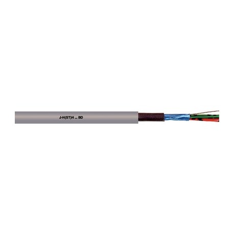 30017787 J-H(ST)H...BD 2x2x0,8 LAPP Câble d'installation sans halogène, conforme à DIN VDE 0815