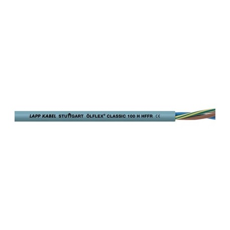 0014152 ÖLFLEX CLASSIC 100 H 4G1,5 LAPP Halogen-free power and control cable, oil resistant and very flexible