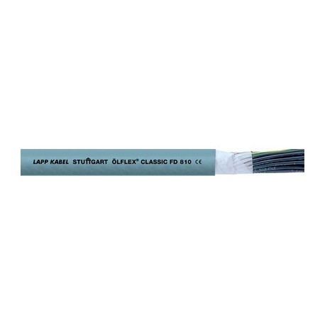 0026102 ÖLFLEX CLASSIC FD 810 4G0,5 LAPP Cable de control extraflexible con aislamiento y cubierta de PVC