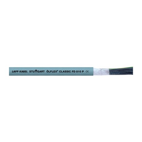 0026322 ÖLFLEX CLASSIC FD 810 P 5G0,75 LAPP Cabo de controle altamente flexível com isolamento do condutor e..