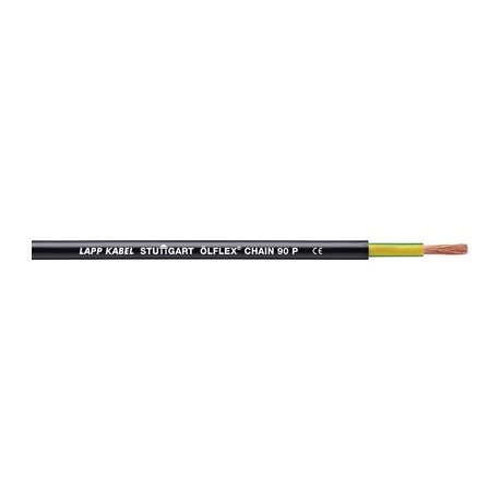1026528 ÖLFLEX CHAIN 90 P 1X35 LAPP Cabo de monocondutor altamente flexível com cobertura PUR resistente a a..