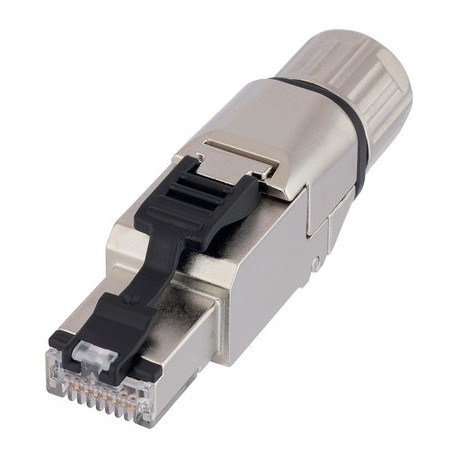 21700601 EPIC DATA RJ45 ED-IE-AX-6A-B-20-FC LAPP Conector Ethernet industrial montável, RJ45, reto e angular..