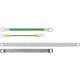 4571133 1x16/M8/200mm LAPP Flat Ground Strap/Press. 1x16/M8/200mm