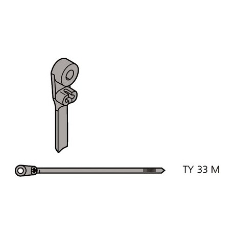 61715480 TY-RAP TY 34 M 151x3,5 NA LAPP CABLE TIES TY-RAP TY 34 M 151x3,5 NA