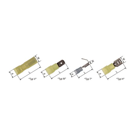 63101110 L-RC 63 LAPP Faston isolati