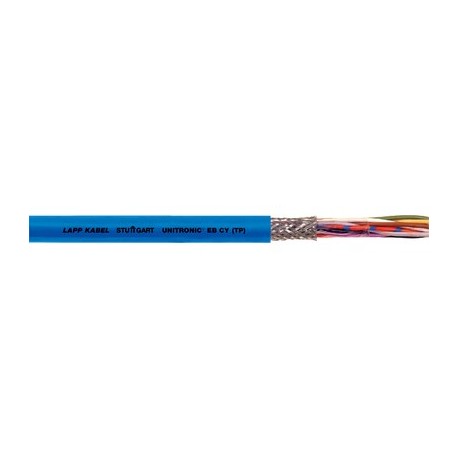 0012620 UNITRONIC EB CY (TP) 2x2x0,75 LAPP Cavo schermato per trasmissione dati con guaina esterna blu e cop..
