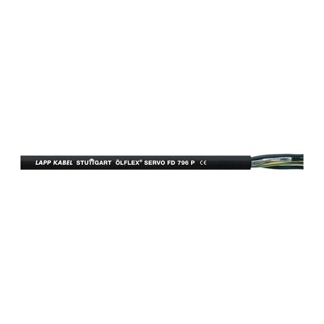 0025329 ÖLFLEX SERVO FD 796P 4G4+(2x1)+(2x1,5) LAPP ÖLFLEX SERVO FD 796P 4G4+(2x1)+(2x1,5)
