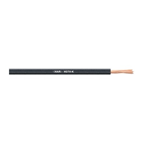 4520011E H07V-K EMBOSS 1X1,5 BK LAPP Condutor monopolar flexível e harmonizado para instalação fixa e proteg..