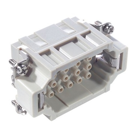 10182400 H-EE 18 SCM MALE INSERT LAPP Insertos H-EE com elevada densidade de contatos com base na testada sé..