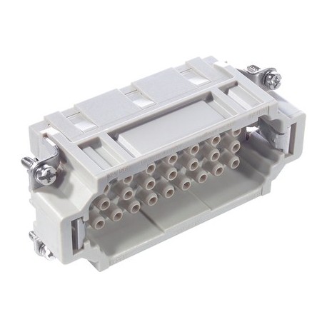 10184400 H-EE 32 SCM MALE INSERT 1-32 LAPP Insertos H-EE com elevada densidade de contatos com base na testa..