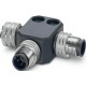 22260761 AB-C2-M12T-2XM12FS PB LAPP M12 T distributor, shielded for PROFIBUS