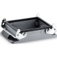 10132000 H-B 32 AG PANEL MOUNT BASE DBL LVRS LAPP Carcaça de tipo H-B para 2 insertos.