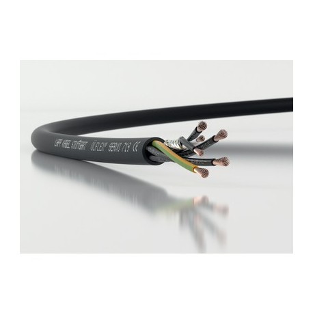 1020071 ÖLFLEX SERVO 719 4G0,75+2x(2x0,34) LAPP Cable SERVO de baja capacitancia con cubierta de PVC para in..