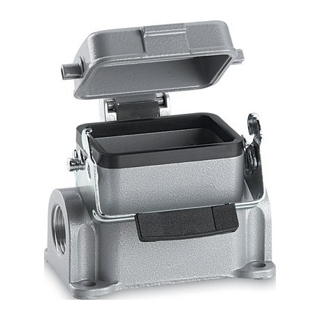 19009000 H-B 6 SDRL M20 ZW. BOX MOUNT BASE LAPP Carcaça de tipo H-B