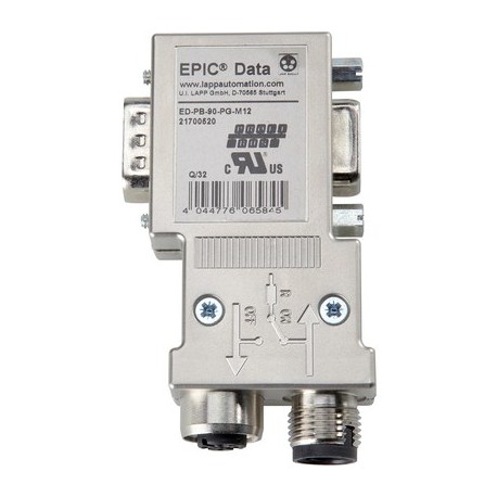 21700520 ED-PB-90-PG-M12 LAPP Conector PROFIBUS M12