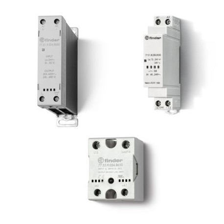 772590248650 FINDER 77 Series Modular solid state relay (SSR) 5 15 30 A