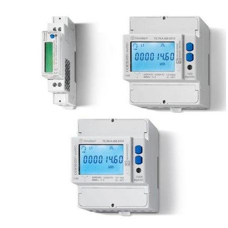 7E2382300210PAS FINDER 7E Series Energy meter