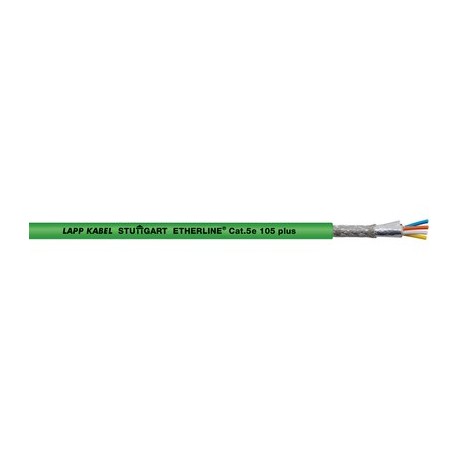 2170636 ETHERLINE CAT.5e 105 plus 2x2xAWG22/7 LAPP Câble Ethernet industriel Cat.5 pour une utilisation flex..