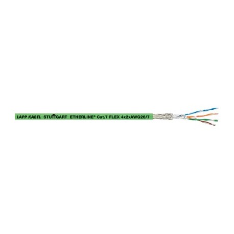 2170934 ETHERLINE Cat.7 FLEX 4x2x26/7 LAPP Câble Ethernet industriel Cat.7 pour utilisation flexible, 4 pair..