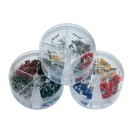 61802040 DIN ASSORTMENT BOX I END SLEEVE LAPP Assortiment de cosses DIN