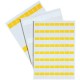 83256144 Label LCK 35 25x55 YE 10 pcs/pack LAPP Etiquettes à enrouler