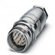 RC-12P1N1277X8 1596958 PHOENIX CONTACT Coupler connector, with Pg13.5 connection thread, straight, shielded:..