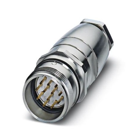 RC-12P2N8A7300 1598215 PHOENIX CONTACT Coupler connector, with Pg13.5 connection thread, straight, shielded:..