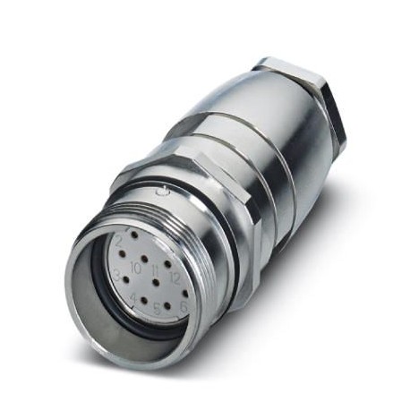 RC-12S1N127300 1598565 PHOENIX CONTACT Coupler connector, with Pg13.5 connection thread, straight, shielded:..