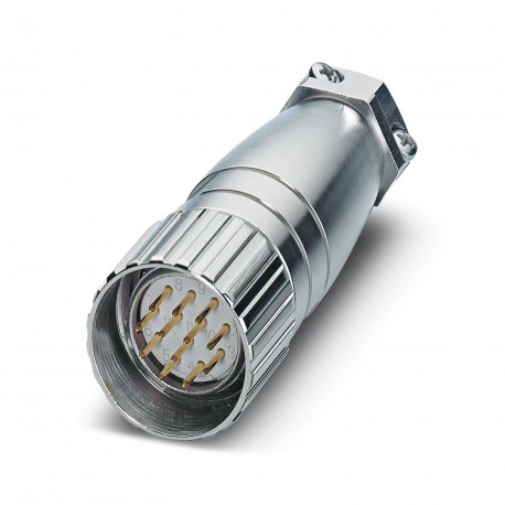 RC-06P1N12R2EP 1610123 PHOENIX CONTACT Conector industrial, com rosca de conexão em Pg11, reto, blindagem: s..