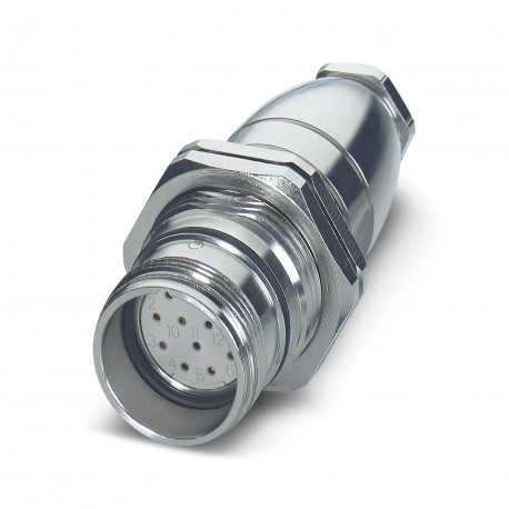 RC-06S1N12G200 1610208 PHOENIX CONTACT Rear panel feed-through, with Pg11 connection thread, straight, shiel..