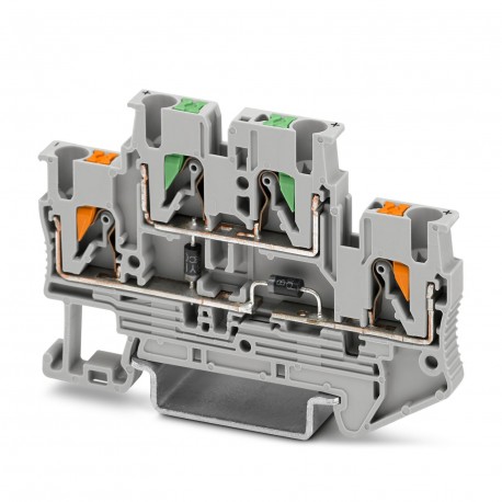 PTTB 2,5-2DIO/O-UL/UR-UL/U-OG/O-GN 1032734 PHOENIX CONTACT Component terminal block
