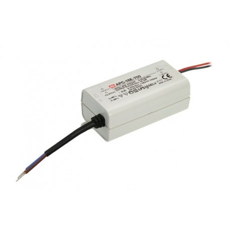 APC-16E-350 MEANWELL Driver LED AC-DC uscita singola Corrente Costante (CC), Ingresso 180-264 VAC, Uscita Da..