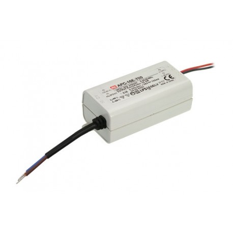 APC-16E-350 MEANWELL AC-DC Single output LED driver Constant Current (CC), Input 180-264VAC, Output 0.35A / ..