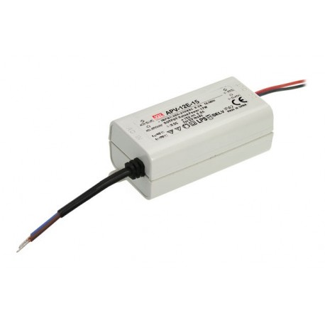 APV-12E-15 MEANWELL LED-Driver AC/DC Einzelausgang mit Konstanter Spannung (CV), Eingang 180-264 VAC, Ausgan..