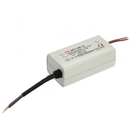 APV-16E-5 MEANWELL LED-Driver AC/DC Einzelausgang mit Konstanter Spannung (CV), Eingang 180-264 VAC, Ausgang..